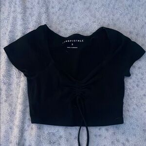 Aeropostale Black Women's Top